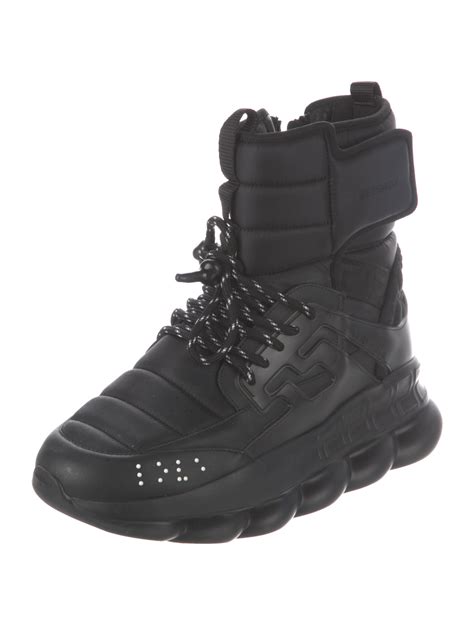 versace rubber boots